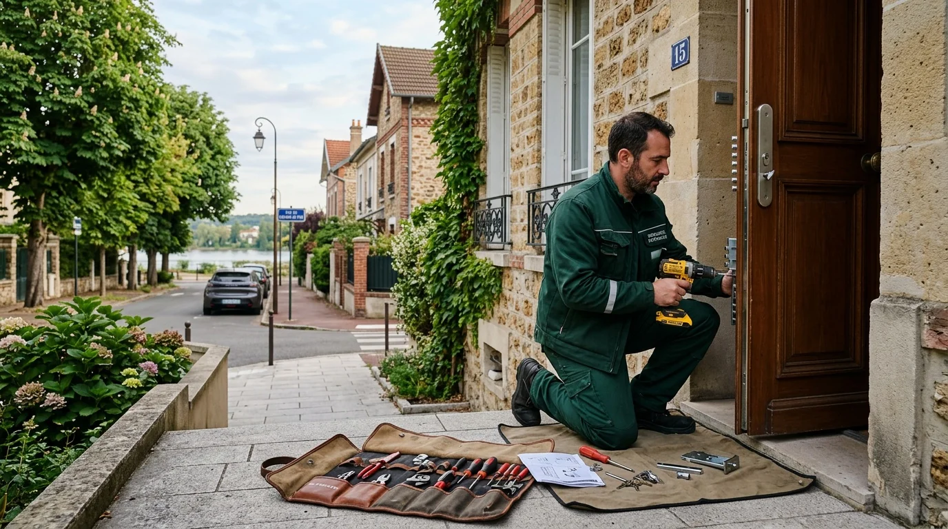 Ouverture de porte à Noisiel